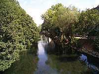 Vista del río Cúa al inicio de la ruta