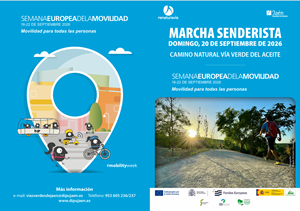 Marcha senderista por el Camino Natural Vía Verde del Aceite