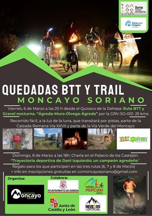 Quedadas BTT y Trail Moncayo Soriano 2026
