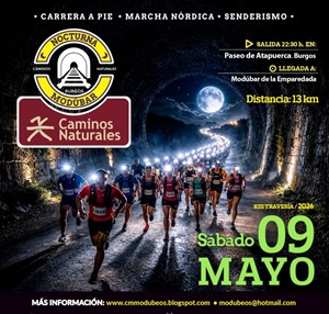 Nocturna de Modúbar-Caminos Naturales – Inscripciones abiertas