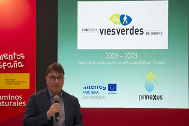 Angel_Planas_VV_Girona (3).jpg Àngel Planas, gerente del Consorci de les Vies Verdes de Girona (CVVGi)